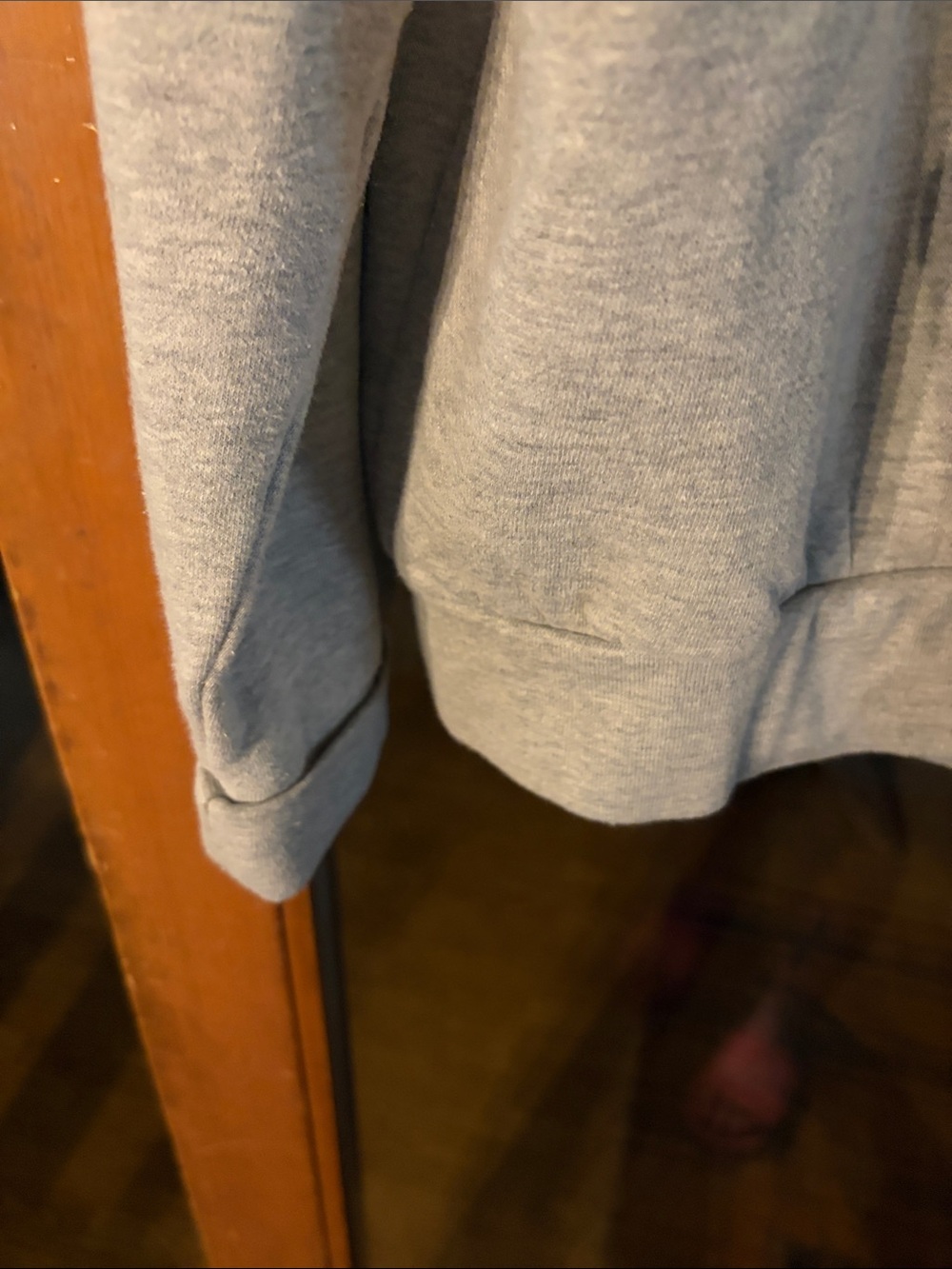 Women’s Light Grey Champion Hoodie size Xl - Picture 3 of 8